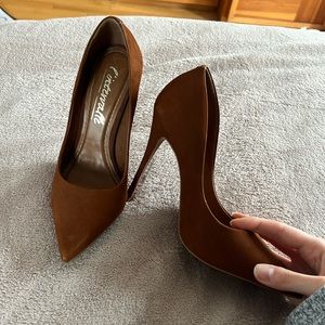 Intervalle Brown Suede Shoes